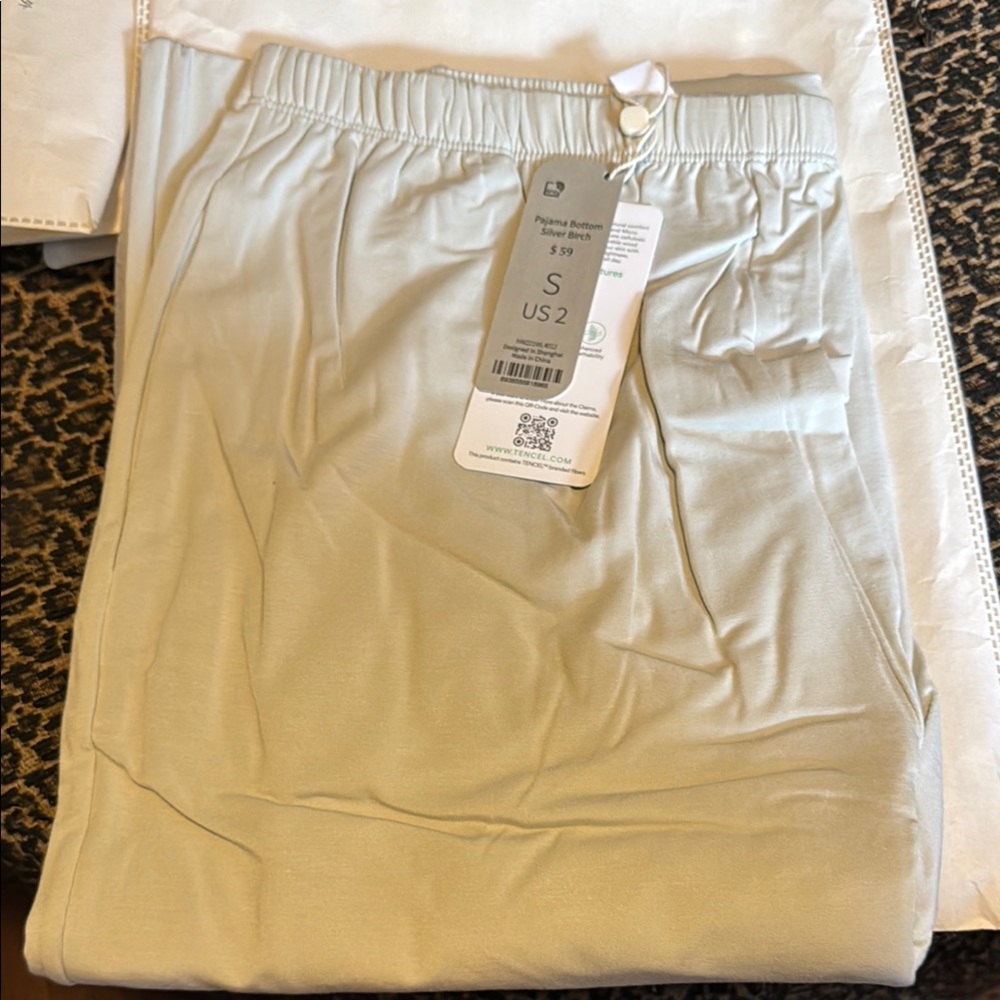 Neiwai Pajama Bottom Silver Birch Small